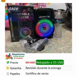 Bocina Saco 8"
