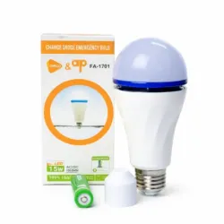 BOMBILLO LED RECARGABLE DE EMERGENCIA 