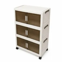 CAJA DE ALMACENAMIENTO PLEGABLE DE 3 CAPAS