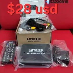 Caja Decodificadora Laprefer HD