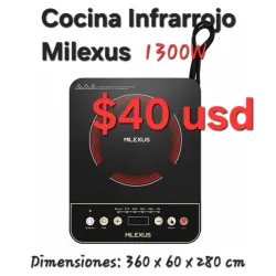 Cocina Infrarroja Milexus 1300W