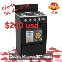 Cocina Milexus negra