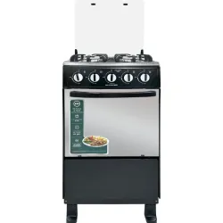 Cocina PREMIER 20'' con 4 hornillas y horno a gas