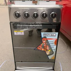 Cocina Royal 20" 4 hornillas con horno