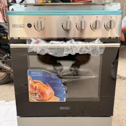 Cocina Royal 24" 4 hornillas con horno