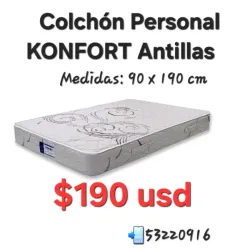 Colchón Personal Konfort Antillas
