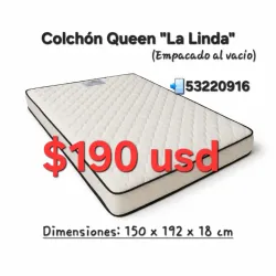 COLCHÓN QUEEN LA LINDA