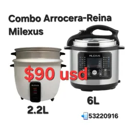 Combo Milexus: Reina y Arrocera 