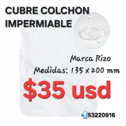 CUBRE COLCHON IMPERMIABLE