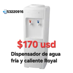 Dispensador de agua fría y caliente Royal 