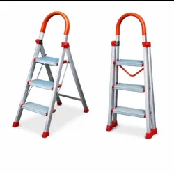 ESCALERAS DE TIJERA 4 PASOS (ALUMINIO)