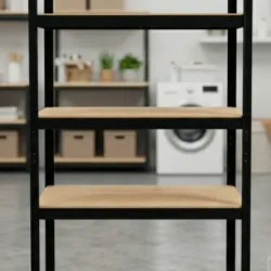 Estantería modular metálica con 5 baldas 7house