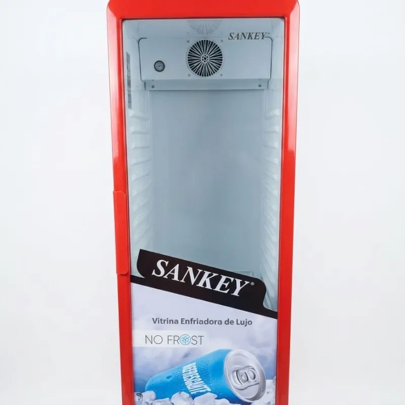 Exhibidor Vertical Sankey - 10 pies - 3 parrillas