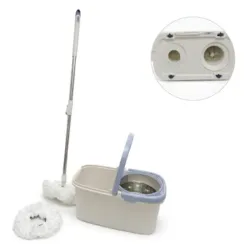 FREGONA. TRAPEADOR GIRATORIO CON CUBETA ESCURRIDORA