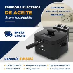 Freidora de aceite Eko 3L