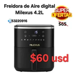 Freidora de Aire Milexus 4.2L digital Milexus 