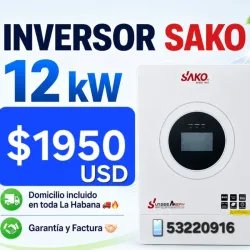 Inversor Hibrido S'AKO 12KW 110-220V