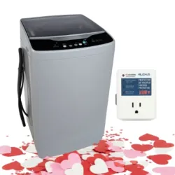 LAVADORA AUTOMÁTICA 8 KGS MILEXUS + PROTECTOR DE VOLTAJE DE REGALO