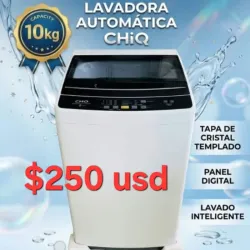 Lavadora automática Chiq 