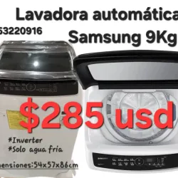 Lavadora automática Samsung 9Kg 