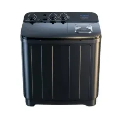 Lavadora Semiautomática Milexus 7Kg Negra