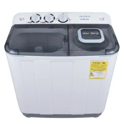 Lavadora Semiautomática Milexus 7Kg Negra