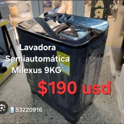Lavadora Semiautomática Milexus 9KG