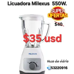 Licuadora Milexus 1.5L 