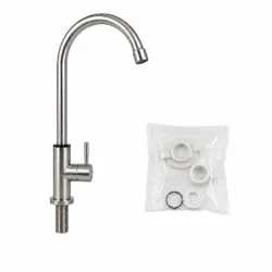 LLAVE CUELLO DE GANSO TIRO RÁPIDO PARA FREGADERO