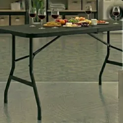 Mesa Plegable Portátil Resina 7house