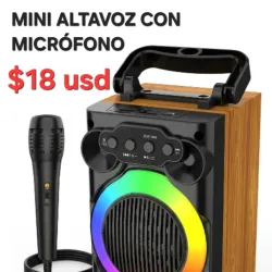 Mini Altavoz con Micrófono