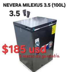 Nevera Milexus 3.5 pies (100L)
