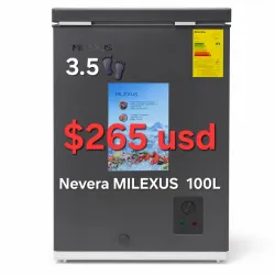 Nevera milexus 3.5 pies