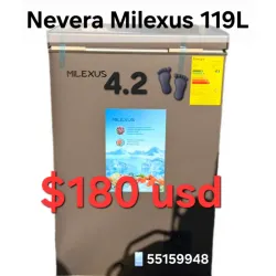 Nevera Milexus 4.2 pies (119L)