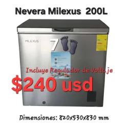 Nevera Milexus 7 pies