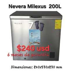 Nevera Milexus 7 pies
