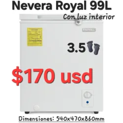 Nevera Royal 3.5 pies 