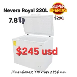 Nevera Royal 7.8 pies 