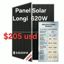 Panel Solar Longi 620W