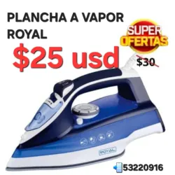Plancha a Vapor Royal