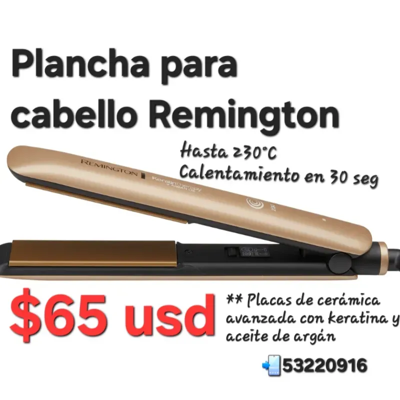 Plancha para cabello REMINGTON