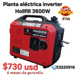 PLANTA ELÉCTRICA INVERTER HOLLFILL 3600W 
