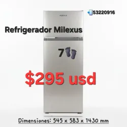 Refrigerador Milexus 7 pies