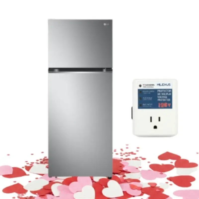 REFRIGERADOR NO FROST 14 PIES LG + PROTECTOR DE VOLTAJE DE REGALO