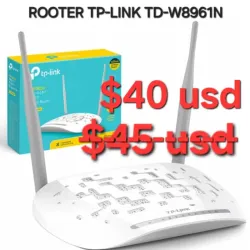 Router TP-LINK TD-W8961N. 