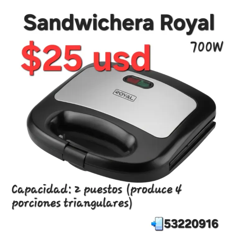 Sandwichera Royal
