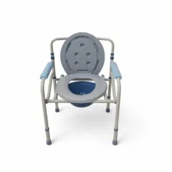 SILLA SANITARIA PORTÁTIL CON CUBETA
