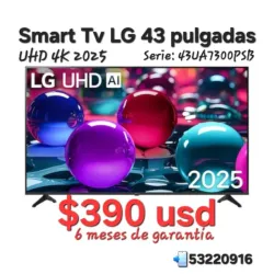 SmartTV LG 43 pulgadas 