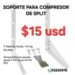 Soporte para compresor de Split