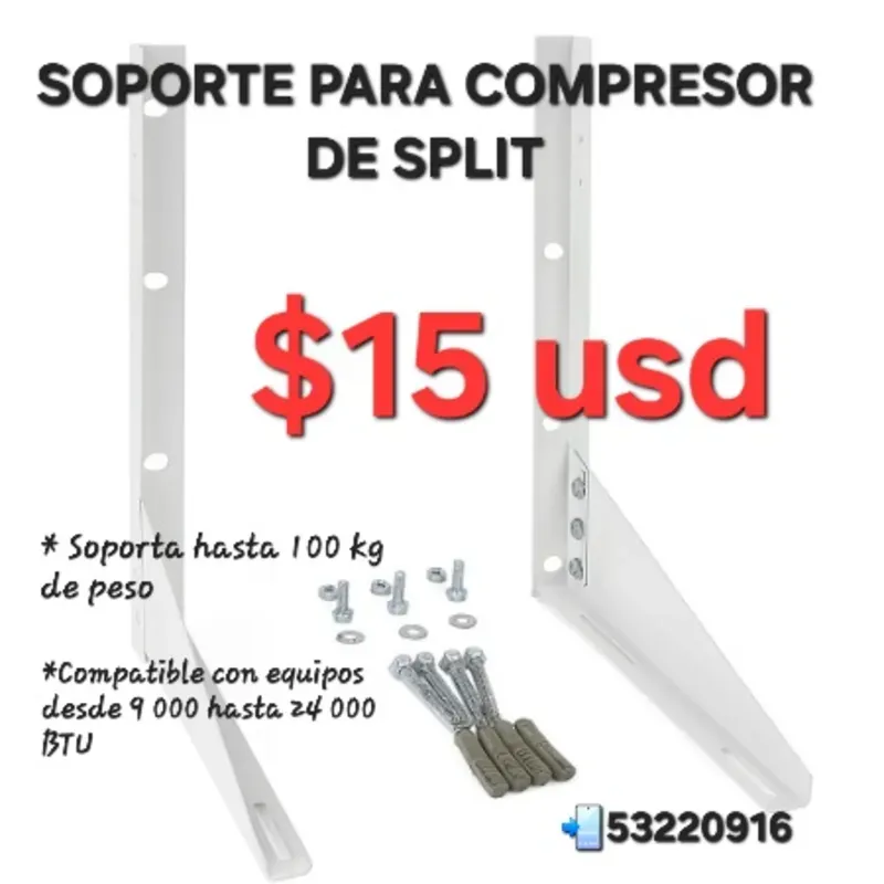 Soporte para compresor de Split
